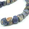 12 Inches Strand of Fine Quality Rough Hammered Sodalite Nuggets Beads Size: 11-18mm 